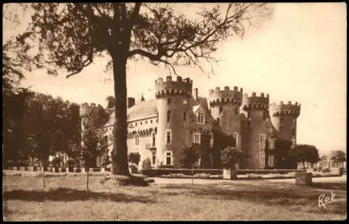 CPA Villebon Eure-et-Loir Chateau 1926