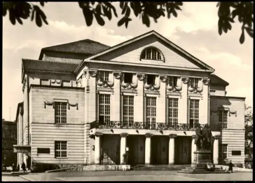 Ansichtskarte Weimar Deutsches Nationaltheater 1974