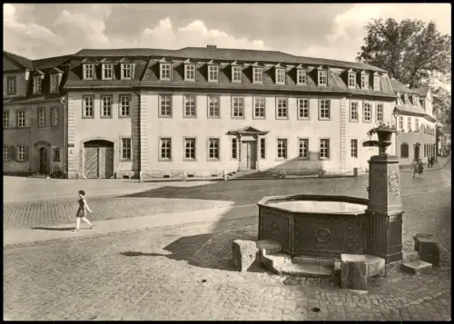 Ansichtskarte Weimar Goethehaus am Frauenplan zur DDR-Zeit 1974