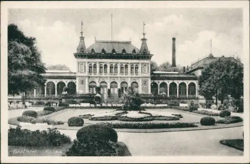 Ansichtskarte Bad Elster Kurhaus 1953