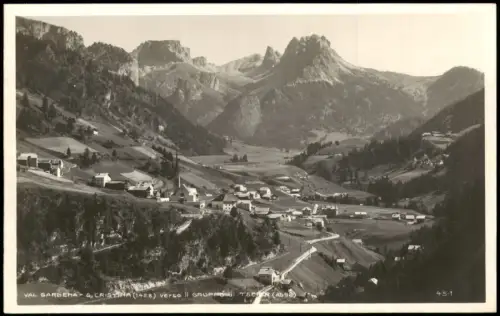 Cartolina Gröden (Südtirol) Val Gardena Cristina Fotokarte 1930