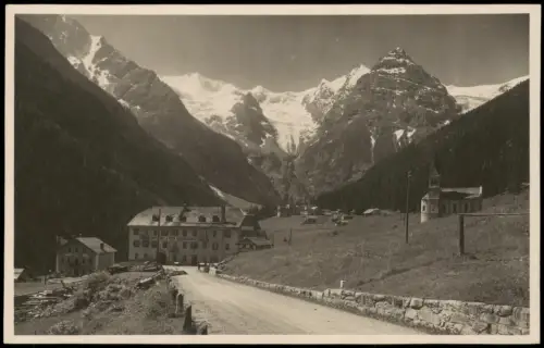 Meran Merano   Gruppo dell' Ortler Trafoi Albergo bella vista 1925