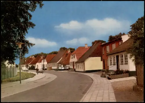 Nordborg b. Sønderborg Straßen-Ansicht Bækgade, Nordborg / Als 1965