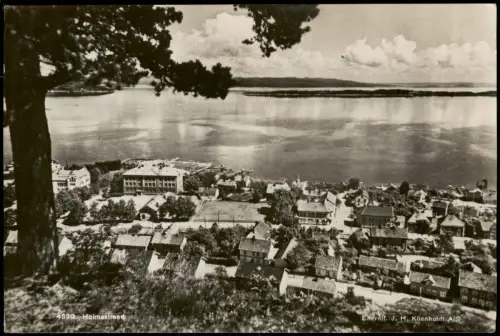 Postcard Holmestrand Holmestrand Panorama-Ansicht 1950