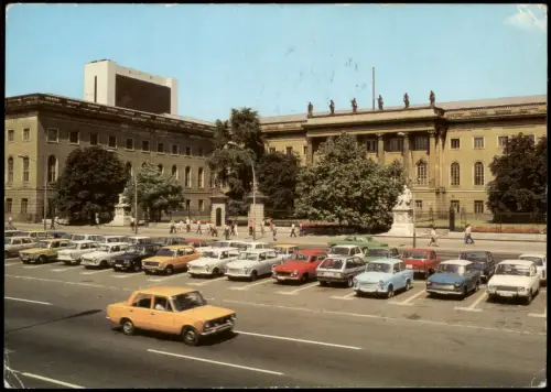 Berlin Humboldt Universität Ansichtskarte  1983