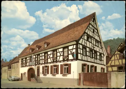 Ansichtskarte Bötzingen Gasthaus zur Sonne 1980