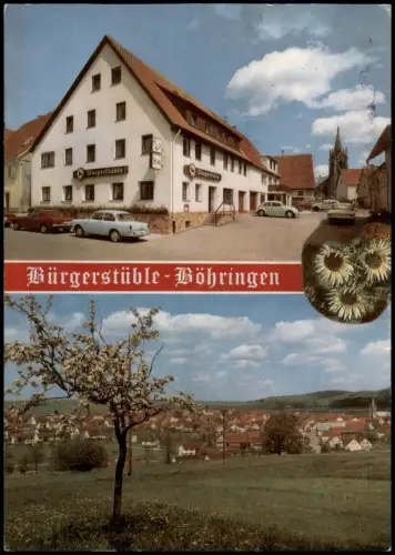 Ansichtskarte Böhringen 2 Bild Stadt und Bürgerstüble 1981