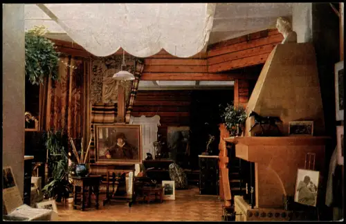 Sankt Petersburg Leningrad Санкт-Петербург Мастерская И. Е. Репина. Пенаты. 1975