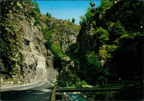 Ansichtskarte Hirschsprung-Breitnau Hirschsprung im Höllental 1969