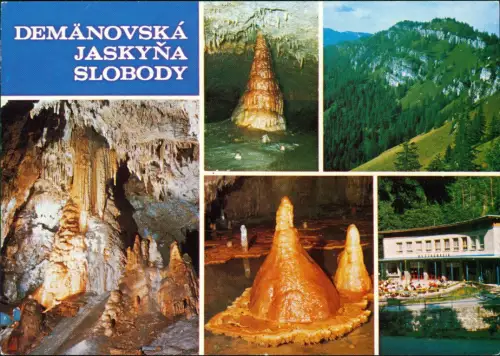 Demänovská Dolina Demänováer Freiheitshöhle und Eishöhle 1980