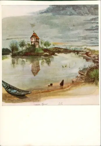 Ansichtskarte  Weiherhäuschen (Albrecht Dürer) 1950