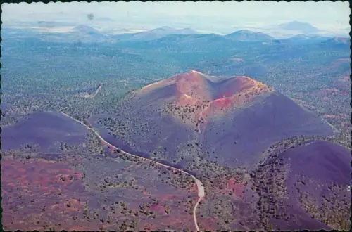 .USA United States of America Luftaufnahme Sunset Crater National Monument 1978