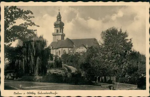 Ansichtskarte Aalen Salvatorkirche 1940