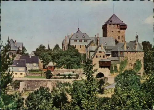 Ansichtskarte Burg an der Wupper-Solingen Schloß  74  600 Jahr Umbennung
