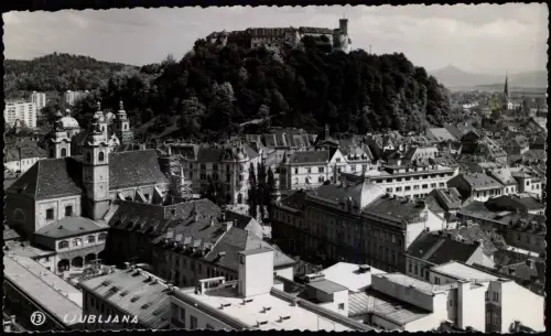 Postcard Laibach Ljubljana (Lubiana) Totale 1964
