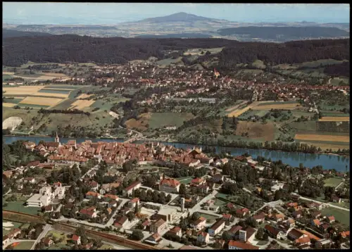 Diessenhofen Luftbild Luftaufnahme Flugaufnahme Gesamtansicht 1970