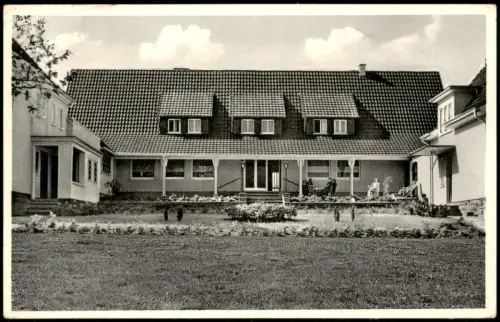 Niederbierenbach Ferienheim Ev. Erholungsheim Außenansicht 1959