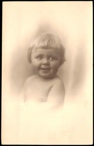 Portrait Kinder Frühe Fotokunst Kind Baby Atelier-Fotografie 1910