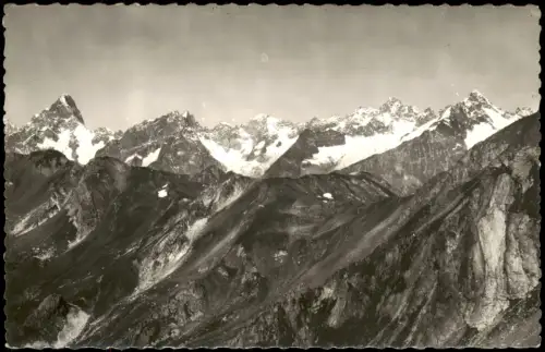 Ansichtskarte Grand-Saint-Bernard Grande Jorasse et Mt. Dolent Fotokarte 1963