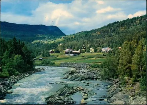 Postcard Norwegen Norge Norge Torpo, Hallingdal Norway Landscape 1979