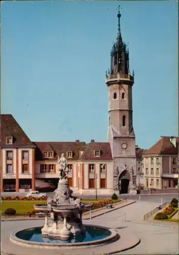 CPA Evreux La Fontaine et le Beffroi 1978