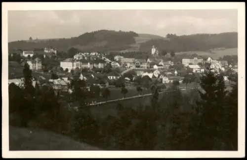 Postcard Gablonz (Neiße) Jablonec nad Nisou Partie an der Stadt 1934