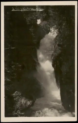 Ansichtskarte Mayrhofen Stillupwasserfall 1928