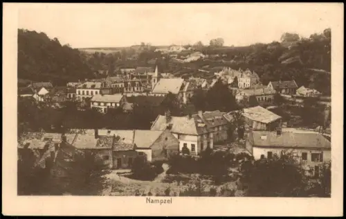 CPA Nampzel Nampcel Stadtpartie - Picardie 1918
