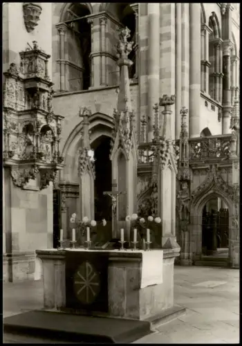 Ansichtskarte Altstadt-Magdeburg Dom - Katharinen-Altar 1978