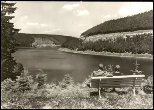 Luisenthal Thüringen Naherholungszentrum Ohratalsperre  Böhlerloch DDR AK 1982