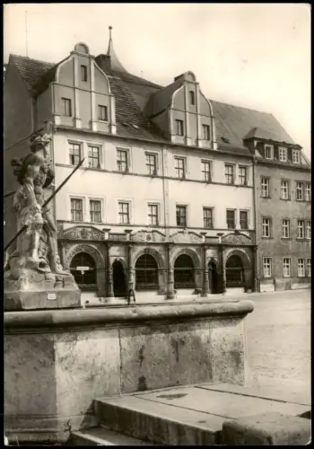 Ansichtskarte Weimar Lucas-Cranach-Haus am Markt zur DDR-Zeit 1968
