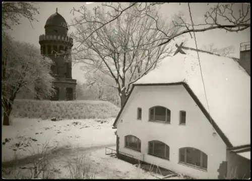 Ansichtskarte Bergen (Rügen) HO Rugard-Gaststätte zur DDR-Zeit 1970