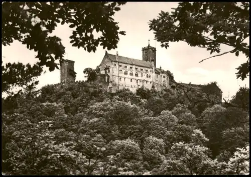 Ansichtskarte Ansichtskarte Ansichtskarte Eisenach Wartburg 1961
