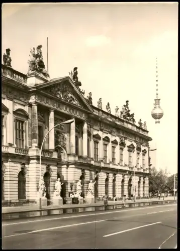 Ansichtskarte Berlin Museum für Dt. Geschichte zur DDR-Zeit 1971