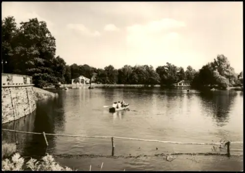 Rabenstein-Chemnitz Naherholungszentrum Pelzmühle Rabenstein Gondelteich 1975