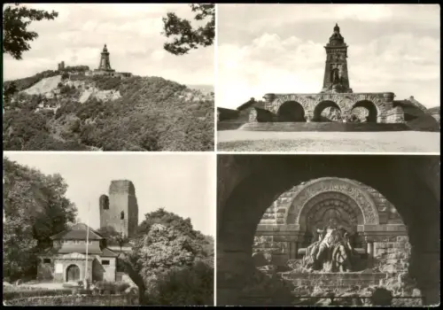 Ansichtskarte Rottleben (Thüringen) Kyffhäuser DDR Mehrbildkarte 1980/1979