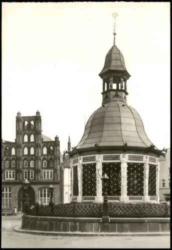 Ansichtskarte Wismar Wasserkunst technisches Kulturdenkmal zur DDR-Zeit 1979