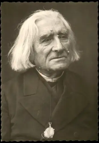Ansichtskarte Weimar DDR AK Porträt-Aufnahme Franz Liszt 1965