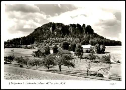 Pfaffendorf-Königstein (Sächsische Schweiz) Pfaffenstein und Stadt 1982