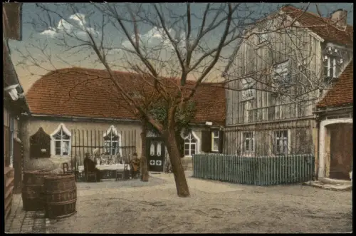 Ansichtskarte Meißen Gasthaus, Stadtparkhöhe 1914