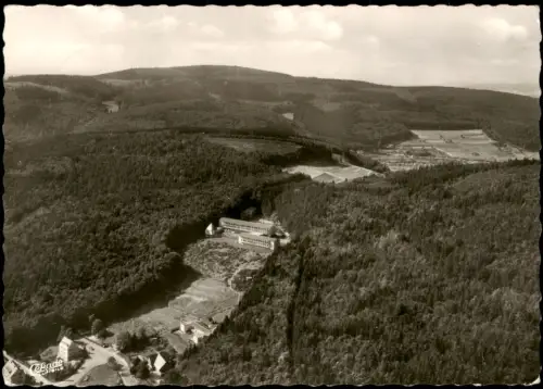 Arnoldshain-Schmitten Hochtaunus  Akademie Rüstzeitenheim  Luftbild 1965