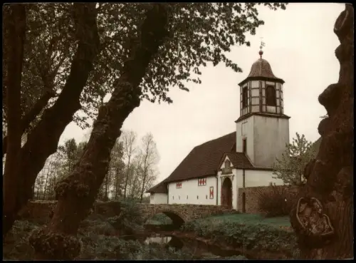 Ansichtskarte Bramsche Schloß Alt-Barenaue im Moor 1996