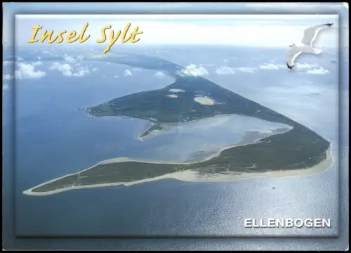 Insel Sylt Luftaufnahme "Ellenbogen" vom Flugzeug aus Luftbild 2013