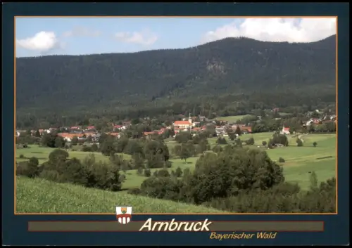 Ansichtskarte Arnbruck Panorama Totalansicht 1990