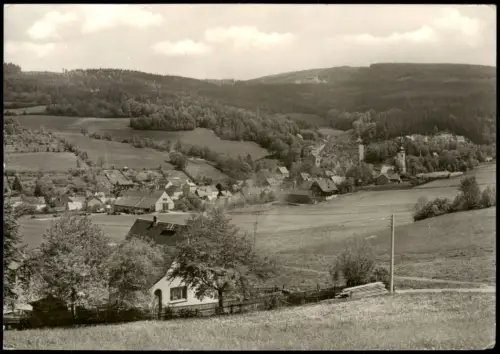 Bockau (Erzgebirge) Bockau (Kr. Aue) Umland-Ansicht zur DDR-Zeit 1979