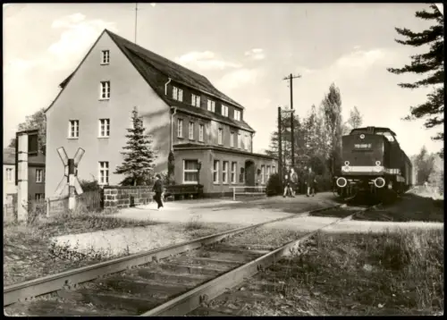 Lössau-Schleiz DDR AK Reichsbahn-Ferienheim Lössau (Kr. Schleiz) 1980/1977