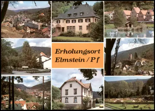 Ansichtskarte Elmstein Ortsansichten Mehrbild 1974