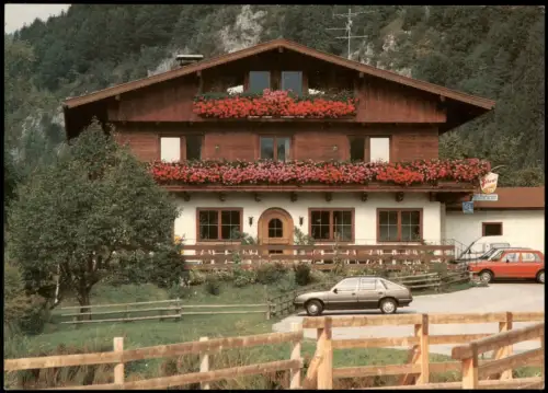 Ansichtskarte Walchsee J. und A. Kronbichler Cafe-Restaurant-Pension 1980