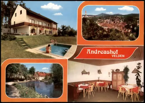 Velden am Wörther See Vrba Koroškem Pension ANDREASHOF Velden Pegnitztal   1980