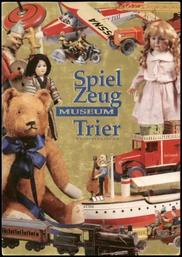 Trier Motive Spielzeug-Museum mit Flugzeugen, Puppen, Teddy uvm. 1970